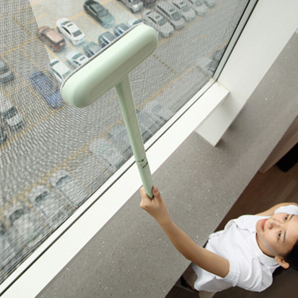 Household Long-Handled Screen Window Cleaning Brush - Image 3